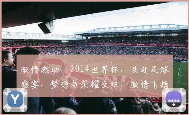 激情燃动，2014世界杯，共赴足球盛宴，梦想与荣耀交织，激情飞扬
